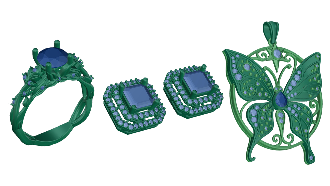 bijuterii la comanda dupa model randare 3D